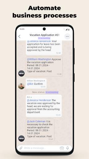 amo | team messenger screenshot 5