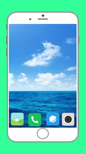 Blue Sky Full HD Wallpaper screenshot 2