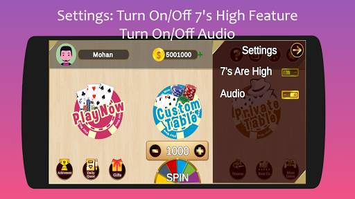 325 Card Game - Teen Do Panch screenshot 4