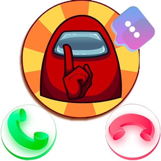 Among Us Fake call icon
