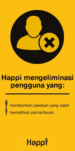 Happi: Jawab survey & Menangka screenshot 2