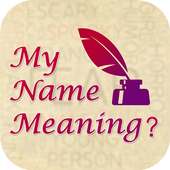 My Name Meaning logo