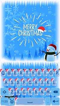 Marry Christmas Cap Keyboard screenshot 1