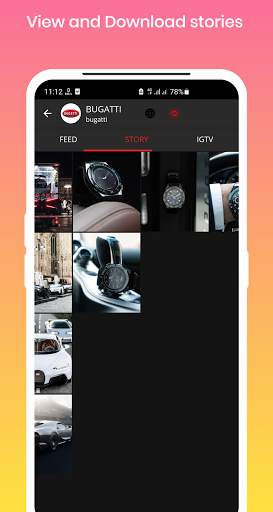 GBinsta - Saver for Instagram, IGTV, Story & Reels screenshot 7
