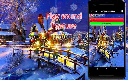 Christmas Live Wallpaper screenshot 2