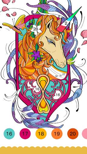 Paint fun - Paint Color by Number & Coloring Game screenshot 4