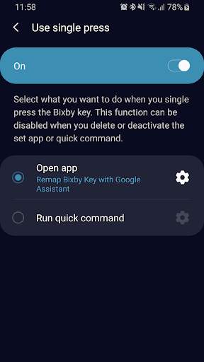 Remap Bixby Key with Google Assistant screenshot 1