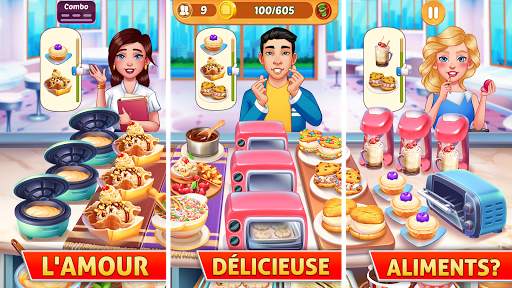 Kitchen Craze: jeux de cuisine et jeux filles screenshot 1