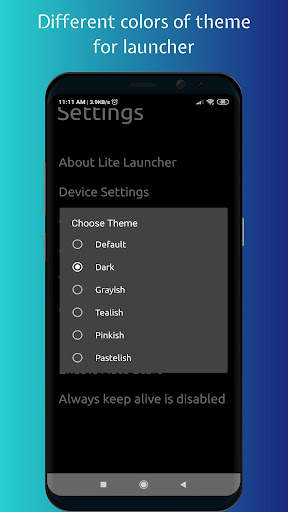 Lite Launcher- Minimalist Phone Launcher screenshot 3