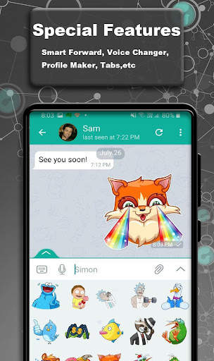 BoomChat Messenger(Telegram API   Proxy) screenshot 4