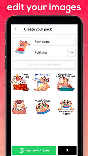 Zapp Stickers ( For Whatsapp ) screenshot 3