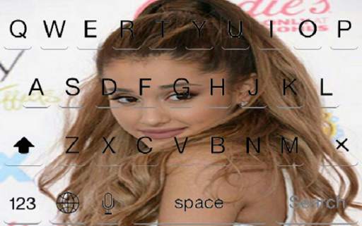 Ariana Grande Keyboard Themes screenshot 4