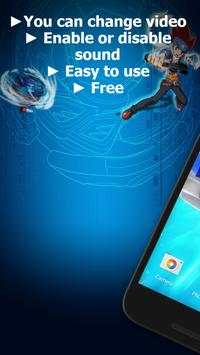 Beyblade Video Live Wallpaper 2 تصوير الشاشة