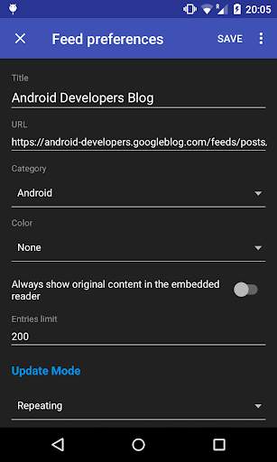 Aggregator | RSS News Reader screenshot 4