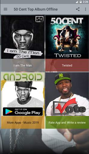 50 Cent Top Album Offline screenshot 1