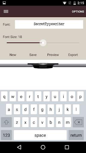 My Typewriter screenshot 4