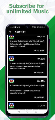 Afar Music Player screenshot 4