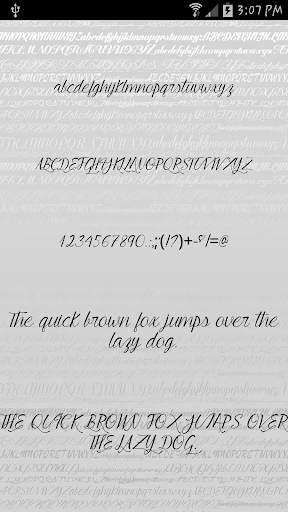 Fonts - Kiss for FlipFont Free screenshot 6