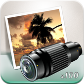 DSLR Zoom Camera HD icon