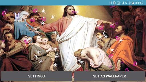 Jesus Live Wallpapers screenshot 2