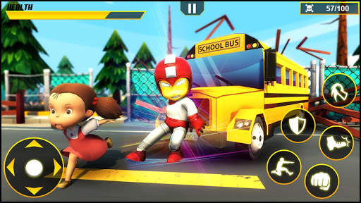 Beast Iron Rope Hero - Monster Stickman Hero Games screenshot 5