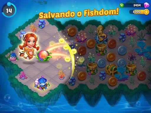 Merge Mermaids-magic puzzles screenshot 7