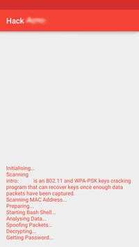 Wifi Password Hack Prank Free screenshot 3