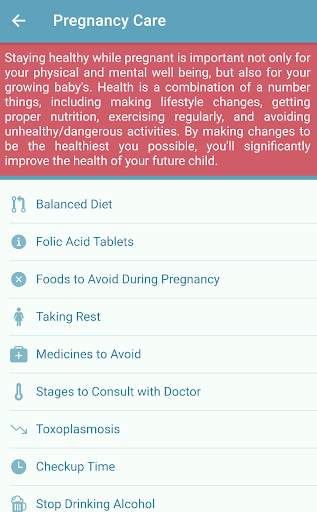 தாய்மை - Pregnancy Care Tips screenshot 4
