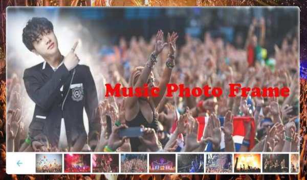 Music Photo frame screenshot 4