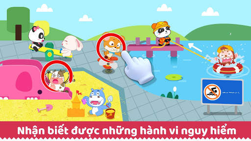 Trò chơi An Toàn Cho Trẻ của Bé Gấu Trúc screenshot 4