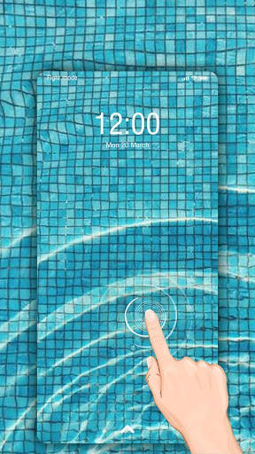 Water Drop Live Wallpaper FREE screenshot 3