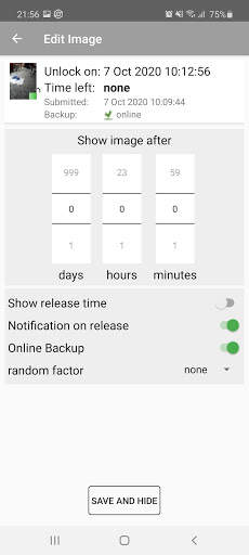 time lock for images screenshot 4