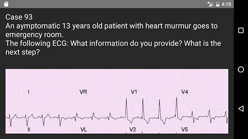 ECG 100 Clinical Cases screenshot 1