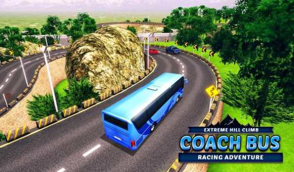 Extreme Hill Climb Coach Bus Racing Adventure screenshot 1