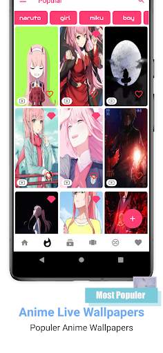 Anime Live Wallpapers screenshot 4