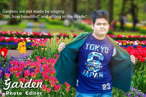 Garden Photo Editor Frame screenshot 3