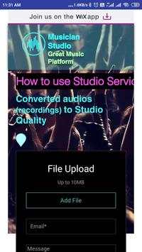 Musician Studio  (Free Online Studio) screenshot 4