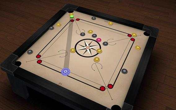 Carrom Board 3D скриншот 3