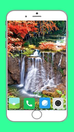 Waterfall Wallpaper Full HD screenshot 5