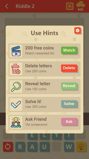 Riddle Me - A Game of Riddles screenshot 2