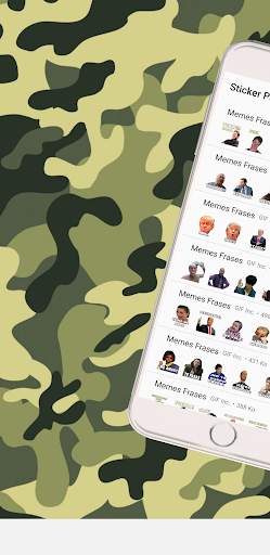 Memes Frases Sticker para WhatsApp - WAStickerApps screenshot 1