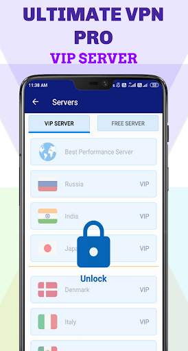 ULTIMATE VPN PRO 2020 APP - LATEST स्क्रीनशॉट 3