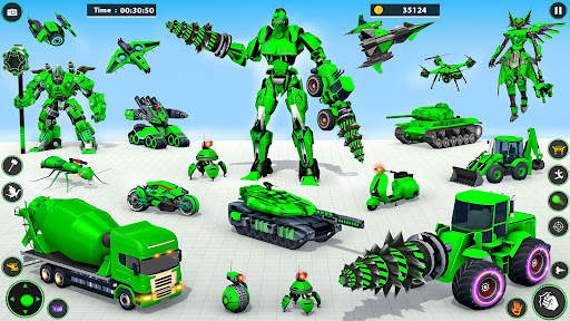 Stealth Robot Car Games 3d screenshot 3