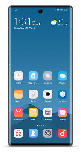Minimal Mountain EMUI & Magic UI Theme 3 تصوير الشاشة
