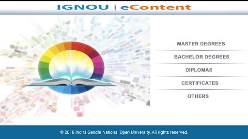 IGNOU e-Content скриншот 3