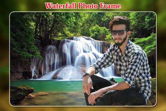 Waterfall Photo Editor  Water Photo Frame 1 تصوير الشاشة