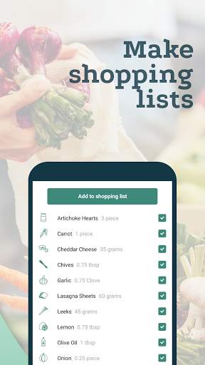Create Recipes and Shopping Lists - Plant Jammer screenshot 7