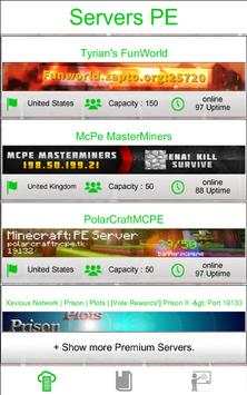 Servers for Minecraft PE screenshot 3