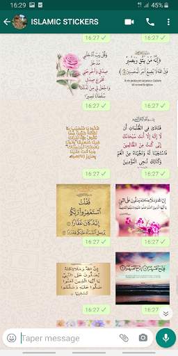 Islamic Stickers for whatsapp-WASTICKERAPPS screenshot 2