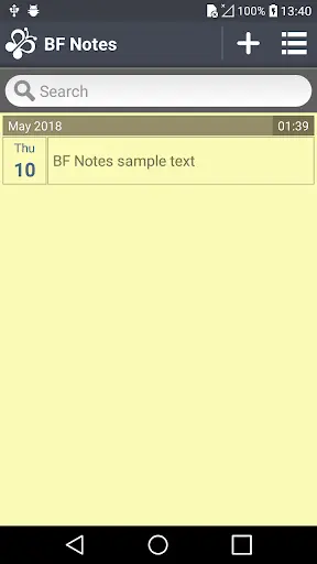 BF Notes screenshot 3
